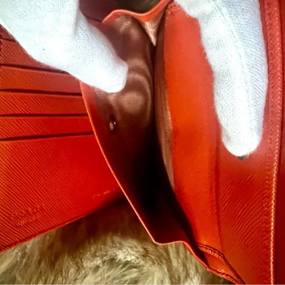 🎃 PRADA nylon tessuto trifold wallet - Picture 6 of 14